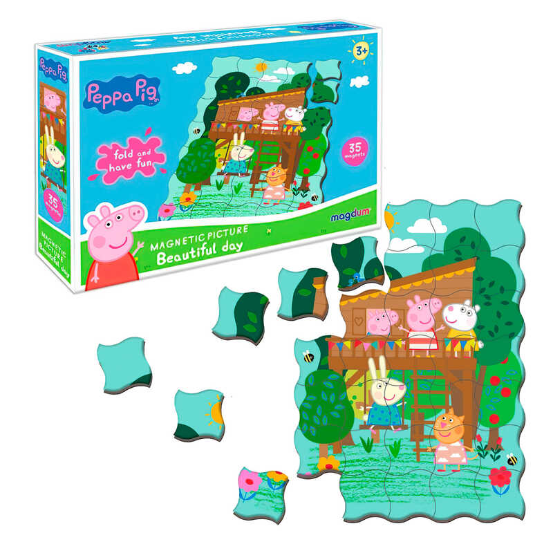 гр Магнітні пазли ME 5031-07 "Свинка Пеппа: Чудовий день" (60) "Magdum"