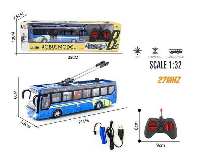 Тролейбус на радіокеруванні 135-2 (72) в коробці