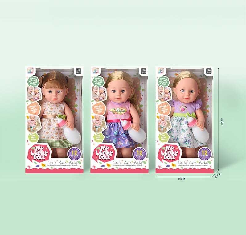 Лялька 59019 (36/2) 3 види, ВИДАЄТЬСЯ МІКС ВИДІВ, в коробці