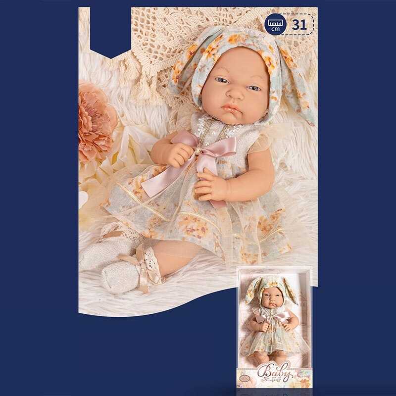 Пупс 8817-1 (32/2) висота 31 см, знімний одяг, в коробці