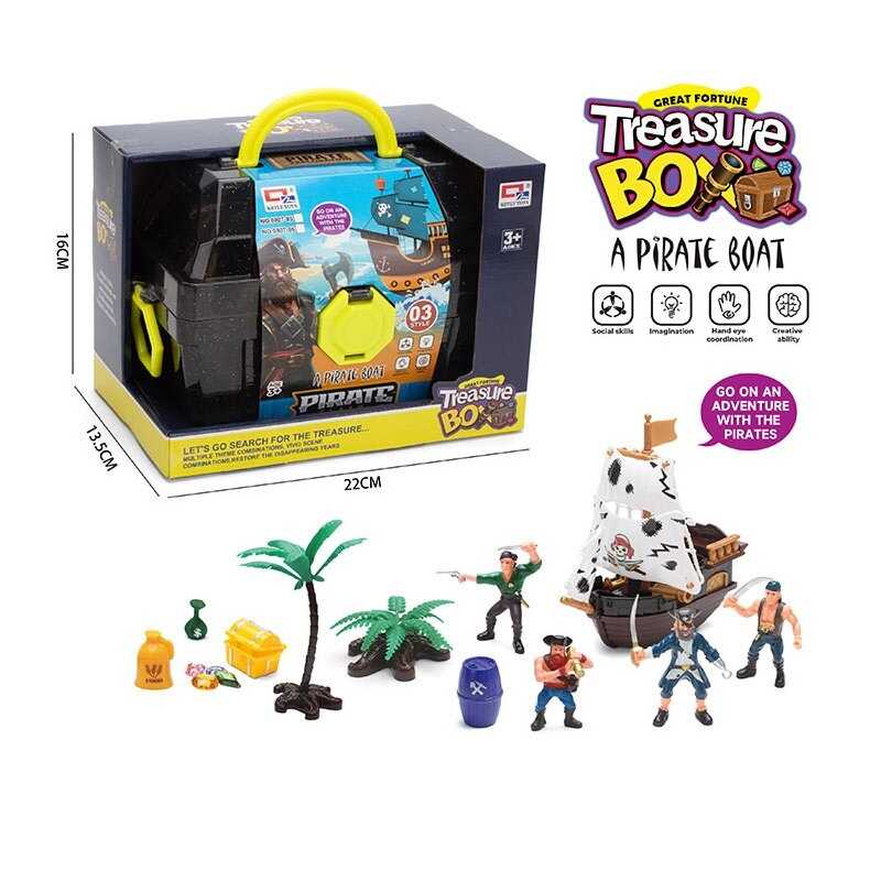 Набір піратів 0807-86 (36) в коробці