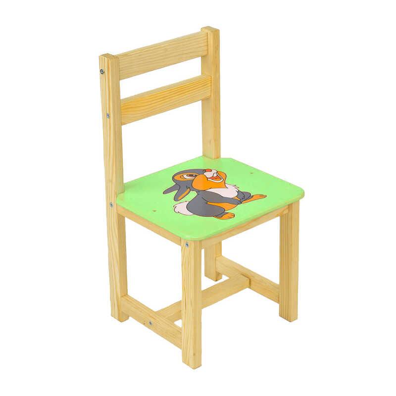 гр Стілець "Зайчик" 4011 (1) колір салатовий, "Мася"