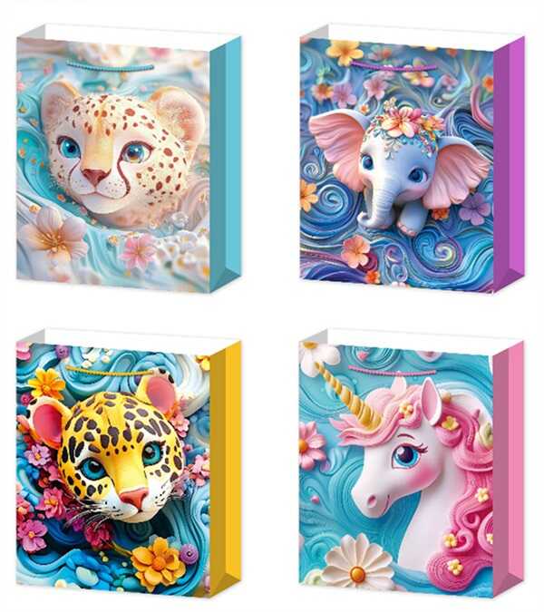 Пакет подарунковий C 75767 (480) ВИДАЄТЬСЯ МІКС ВИДІВ