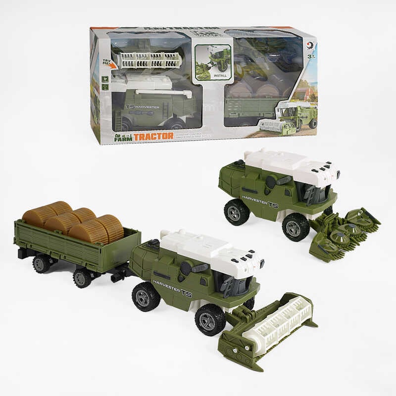 Комбайн 1907-7 (18) підсвічування, звуки, мелодіїї, інерція, у коробці