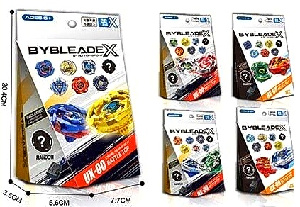 Гра «Beyblade» , бейблейд F 710 (SB) , запускач, металева накладка, мікс видів , в коробці