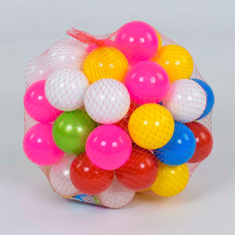 гр Кулька мал. 50 шт 60 мм 0263 М'ЯКІ (6) d = 6см "BAMSIC"