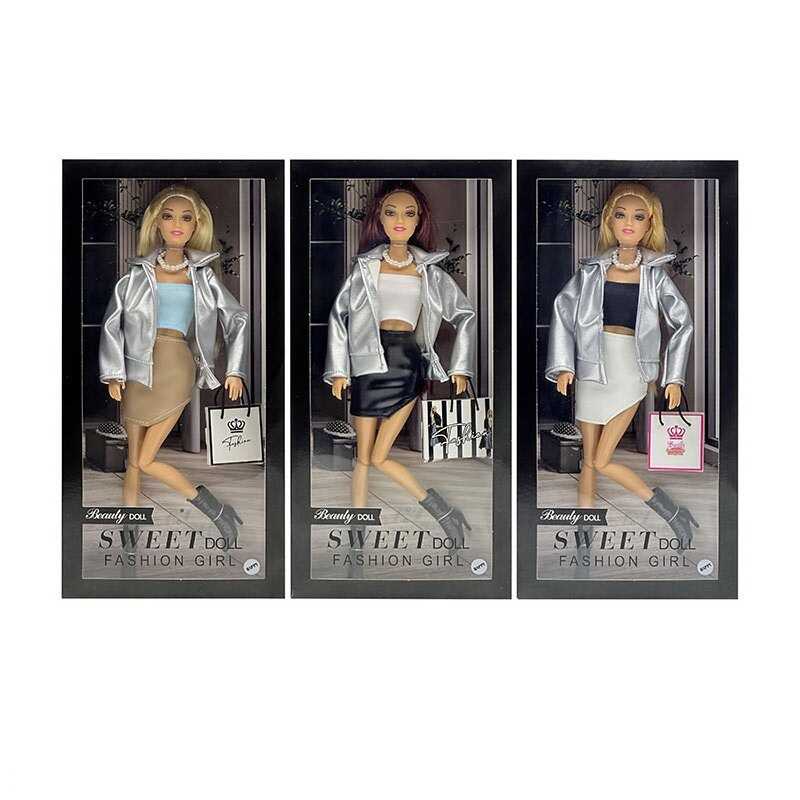 Лялька  XD 121-2 (120/2) 3 види, висота 30 см, шарнірні суглоби, аксесуари, в коробці, ВИДАЄТЬСЯ МІКС ВИДІВ