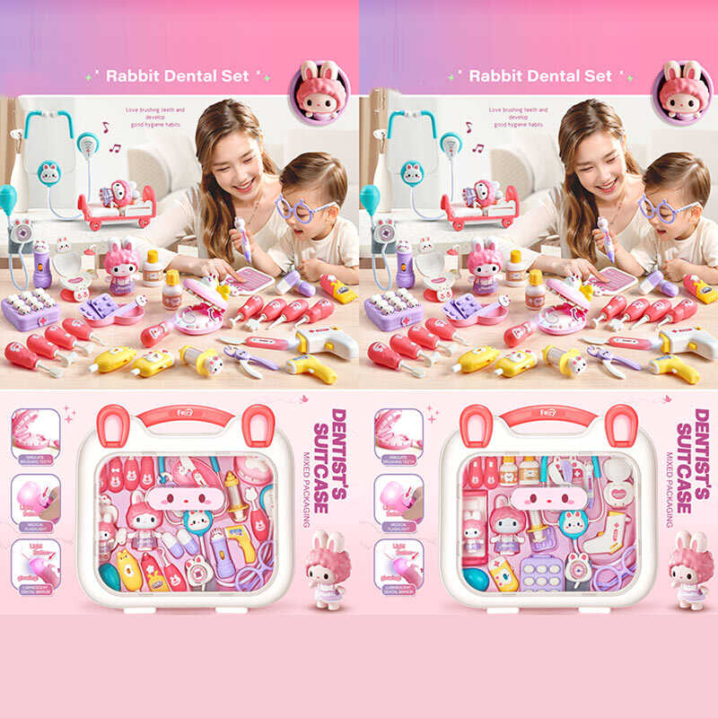 Набір лікаря 6710 (10/2) 2 види, у валізі