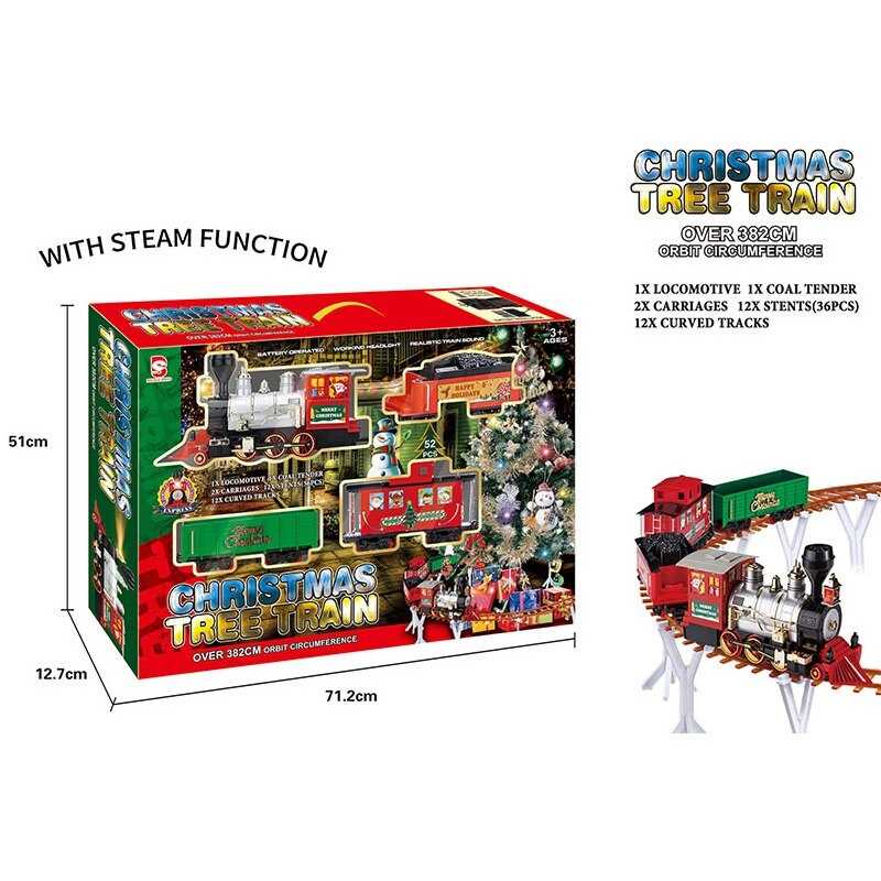 Поїзд 625-68 (STEAM) (4) в коробці