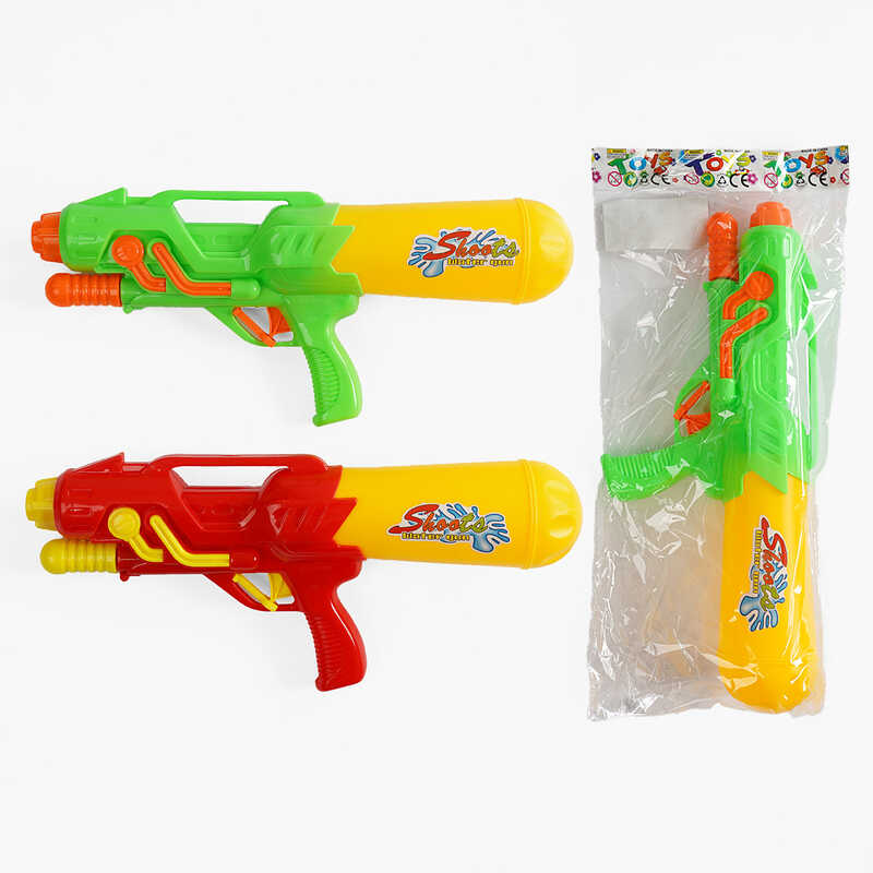 Водний пістолет 093-606 A (168/2) 2 кольори, помповий механізм, в пакеті