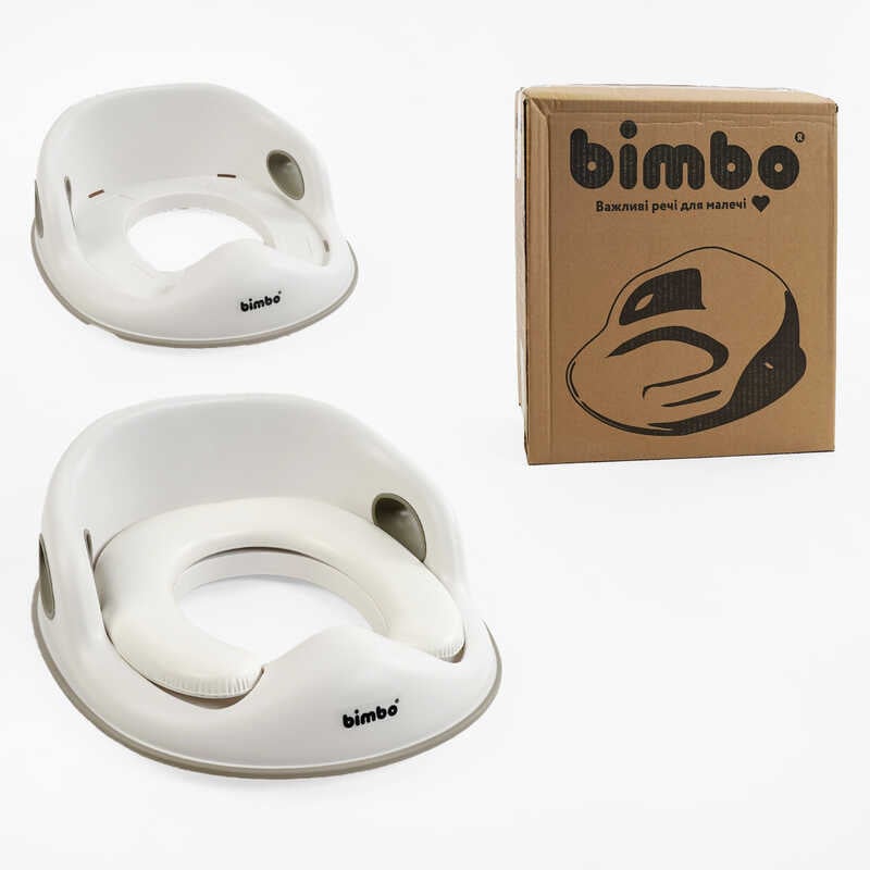 гр Накладка на унітаз BM-01172 (1) "Bimbo", 31х34х11 см, знімне м’яке сидіння, в коробці