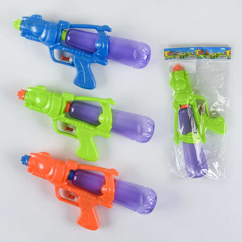 Водний пістолет 620-1 (360/2) 3 види, в пакеті, ВИДАЄТЬСЯ ТІЛЬКИ МІКС ВИДІВ