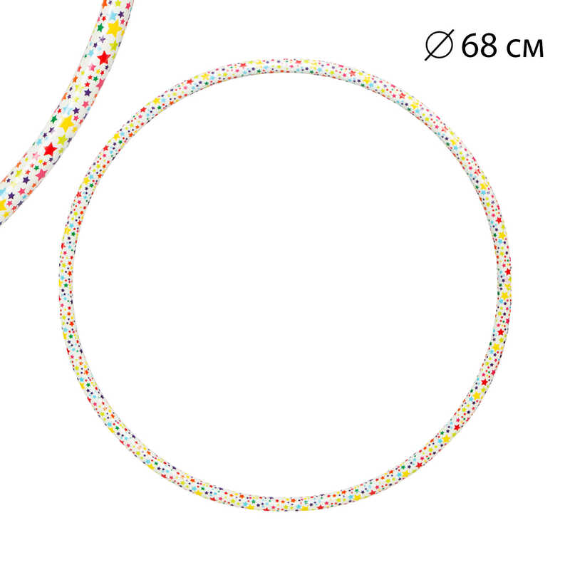 гр Обруч "Зіронька №1" 0188 ЦІНА ЗА 10 ШТУК В УПАКОВЦІ (1) "Bamsic"