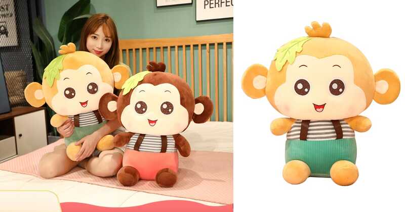 М’яка іграшка M 14669 (30) "Мавпочка", висота 43 см, ВИДАЄТЬСЯ ТІЛЬКИ МІКС ВИДІВ