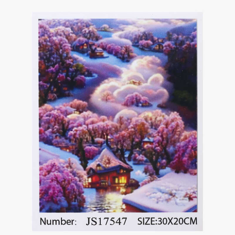 Алмазна мозаїка JS 17547 (50) "TK Group", 20х30 см, в коробці