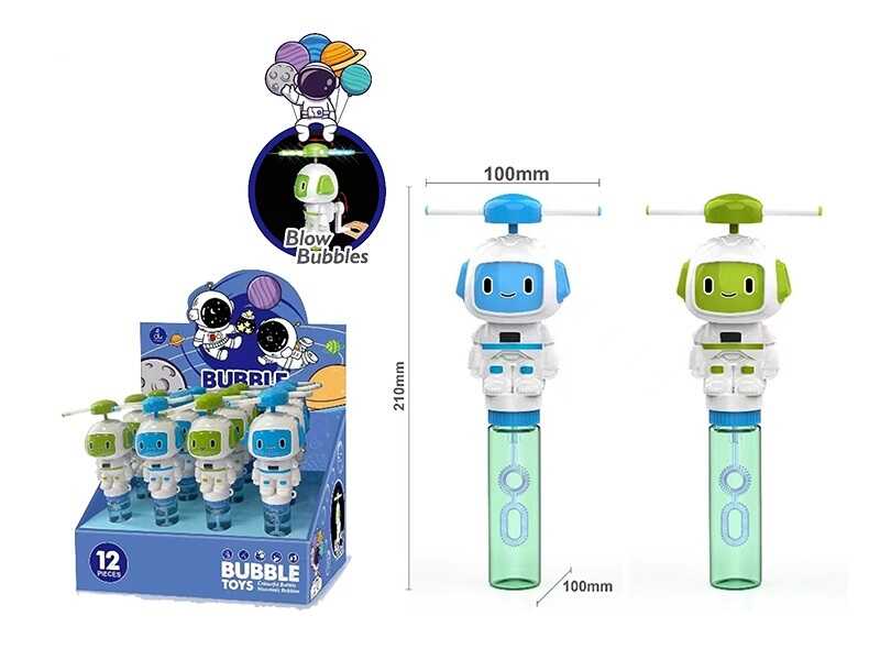 Мильні бульбашки U 015 (12/2) підсвічування, пропелер, в коробці, ЦІНА ЗА 12 ШТУК В БЛОЦІ