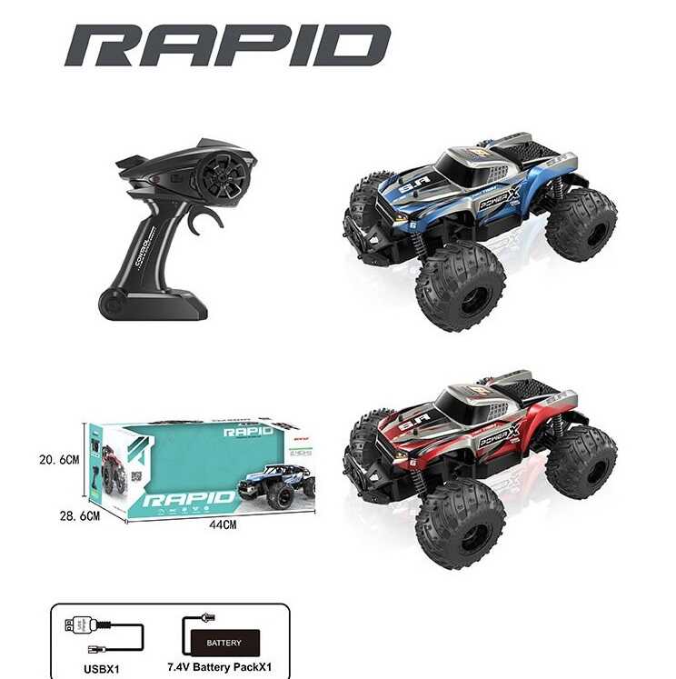 Джип на радіокеруванні 666-870 A (8) 2 види, в коробці, ВИДАЄТЬСЯ МІКС