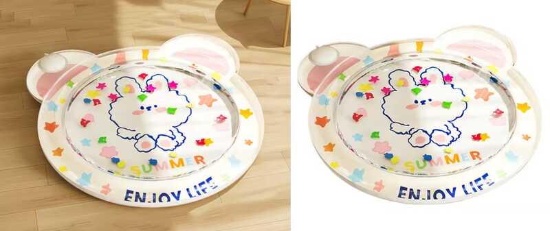 Килимок водний C 75190 (80) розмір 80*80см, в пакеті