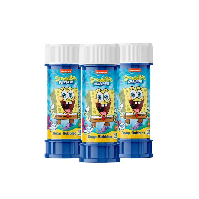 гр Мильні бульбашки "Sponge Bob" в ас. Об’єм 60 мл. 200592 (1) ЦІНА ЗА 36 ШТ У БЛОЦІ "DoDo"