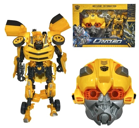 Трансформер з маскою W 8825 B "Бамблби " , в коробці