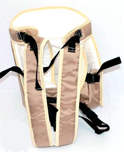 гр Рюкзак-кенгуру №6 - 0428 (1) сидячи, колір бежевий, для дітей з тримісячного віку, в пакеті