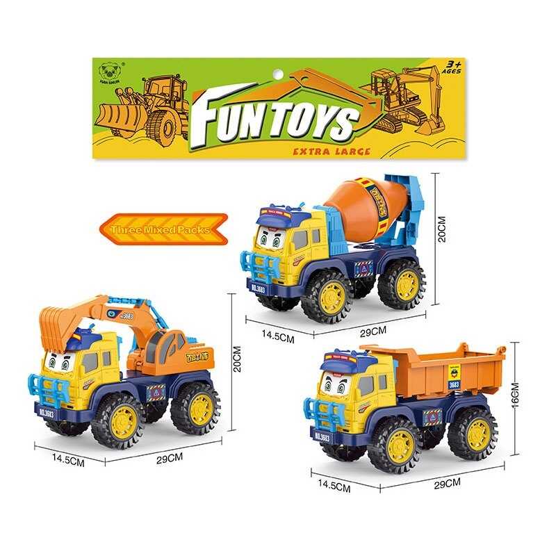 Спецтехніка 8304 (72/2) 3 види, ВИДАЄТЬСЯ ТІЛЬКИ МІКС ВИДІВ