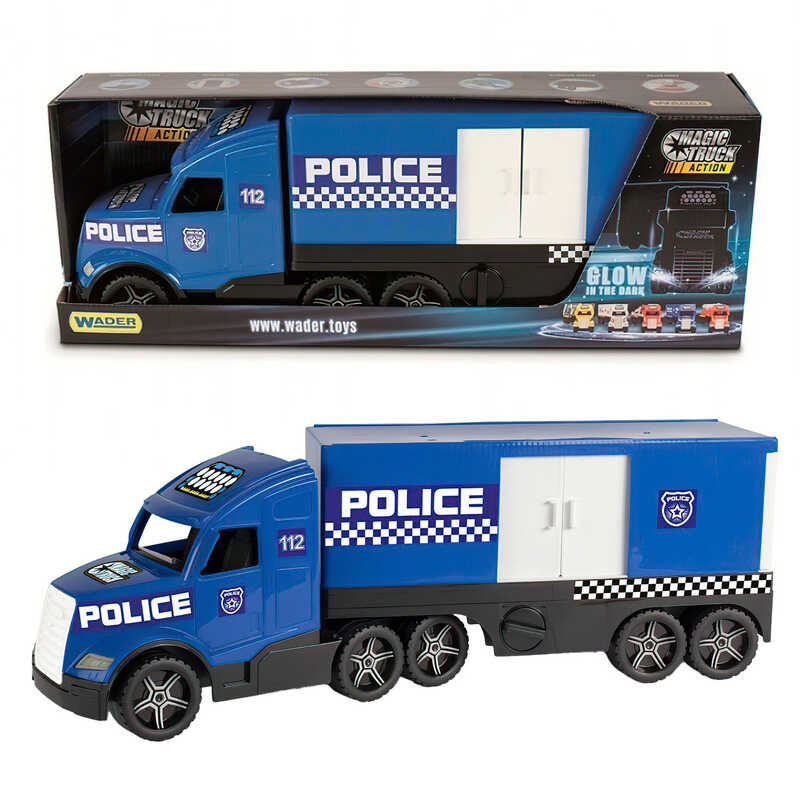 гр Авто "Поліція" 36201 (3) в коробці "Wader"