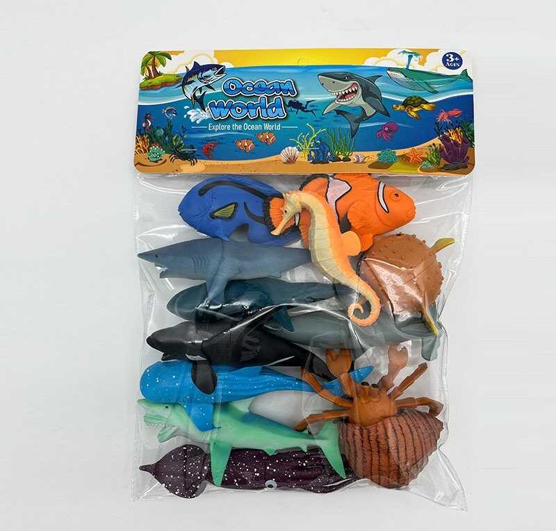 Морські жителі 104-22 (72/2) 12 штук, пискавка, в пакеті