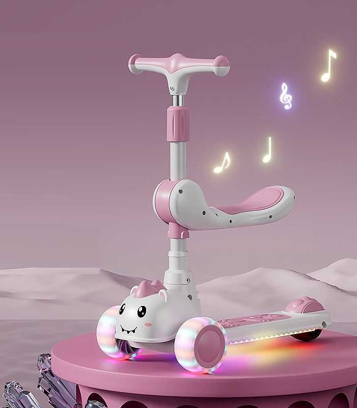 Самокат триколісний з сидінням "Skyper" S-5806-32