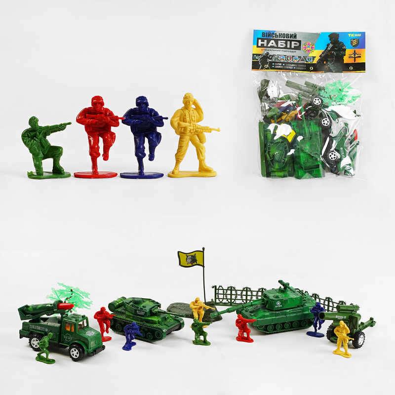 Комбат TK - 43023 (84/2) “TK Group”, “Спеціальний підрозділ”, зброя, солдати, техніка, декорації, в пакеті