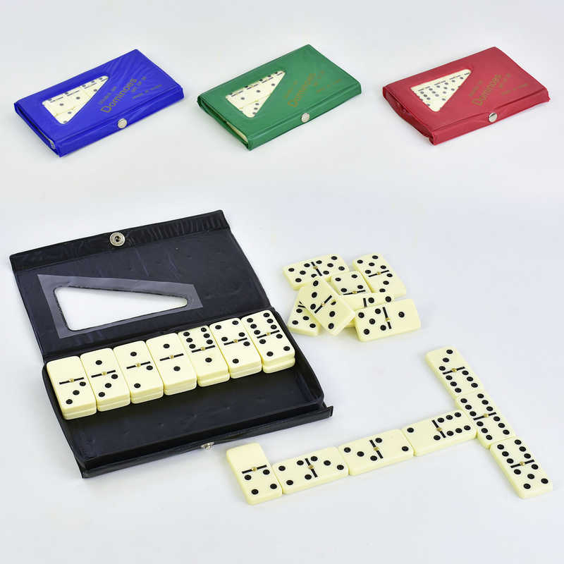 Доміно F 22009 (60) 4 кольори, в м'якому чохлі, ВИДАЄТЬСЯ ТІЛЬКИ МІКС ВИДІВ