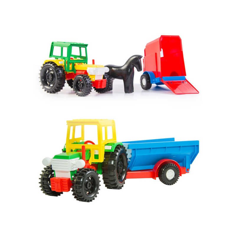 гр Трактор з причепом (конярка) 39215 (12) "Tigres"