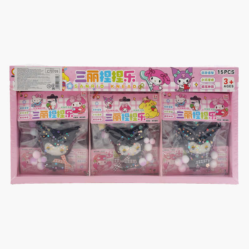 Гра антистрес C 70709 (24) ЦІНА ЗА 15 ШТУК В БЛОЦІ, герой, рухливі очі, кульки, блискітки, в коробці