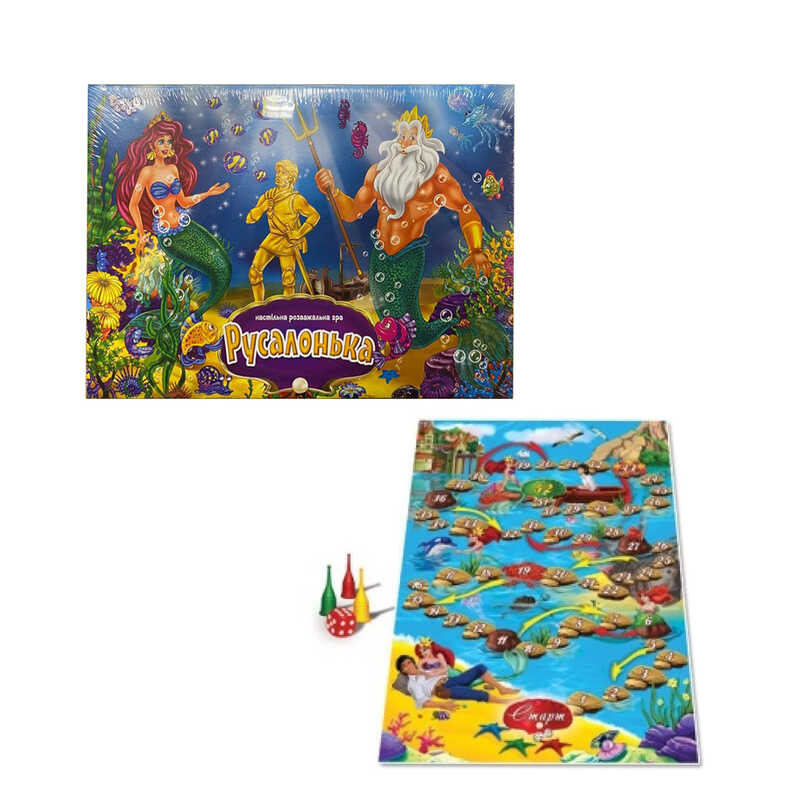 гр Настільна розважальна гра "Русалонька" DTG32-0 (20) укр. "Danko Toys"