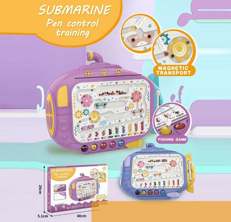 Магнітна гра 666-3 A (36) 2 кольори, магнітний стилус, магнітна риболовля, в коробці