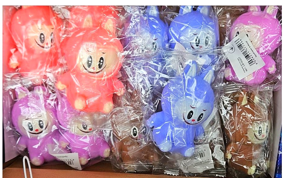 Гра антистрес LB16207 «Лабубу» , 10 см , мікс , кульок