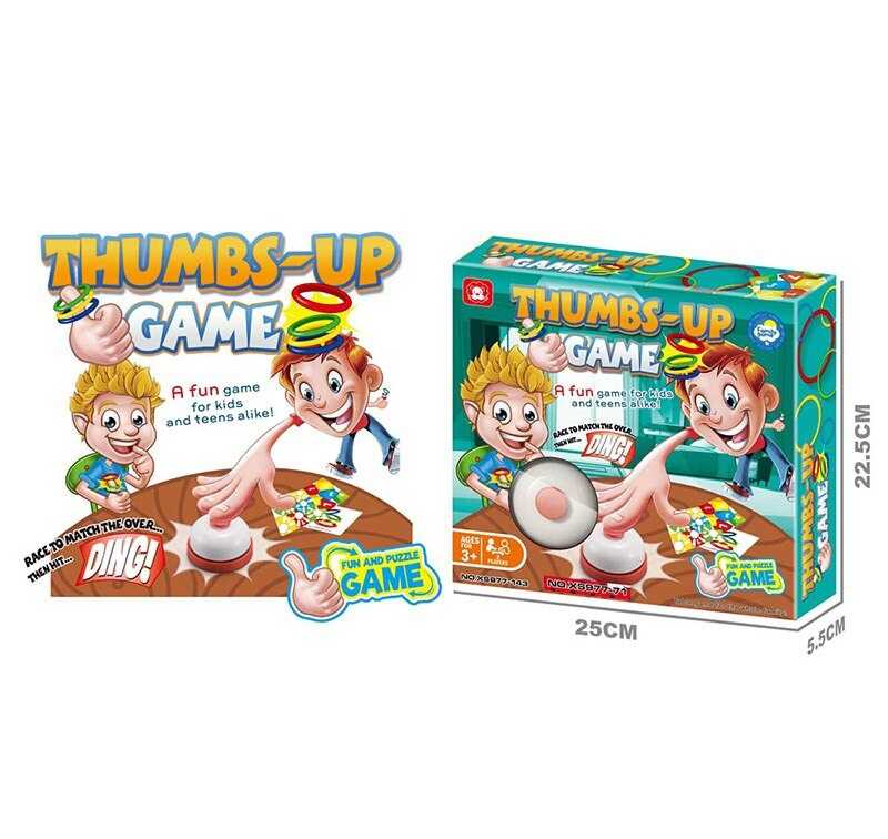 Розважальна гра XS 977-143 (60/2) картки із завданнями, кільця, настільний дзвінок, в коробці