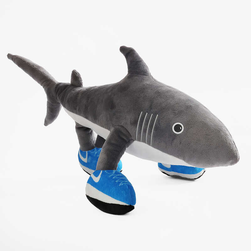 гр М’яка іграшка "Акула" А47459 (1) довжина 37 см, три ноги, імітовані кеди