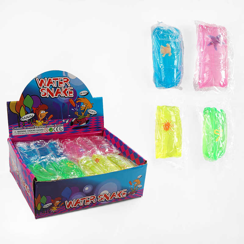 Гра антистрес C 70196 (9) ЦІНА ЗА 24 ШТУКИ В БЛОЦІ, вислизає з рук, всередині плаває тваринка, в коробці