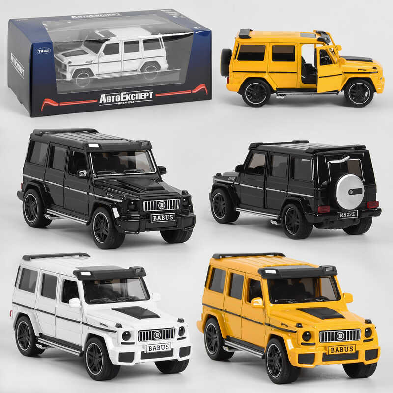 Джип EL 1208 (36) "Auto Expert" 3 кольори, металопластик, 1:24, інерція, світло, звук, відкриваються двері, в коробці, ВИДАЄТЬСЯ ТІЛЬКИ МІКС ВИДІВ