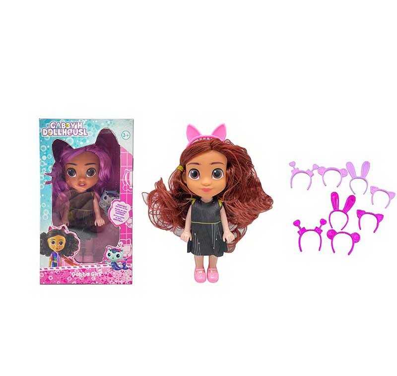 Лялька HBX 23 (240/2) висота - 17 см, щільна гума, у коробці