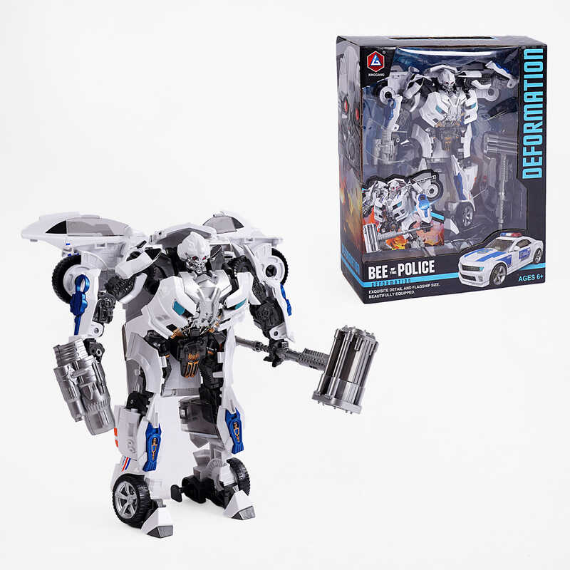 Трансформер HD 96 (12/2) металеві елементи, зброя, інструкція, в коробці