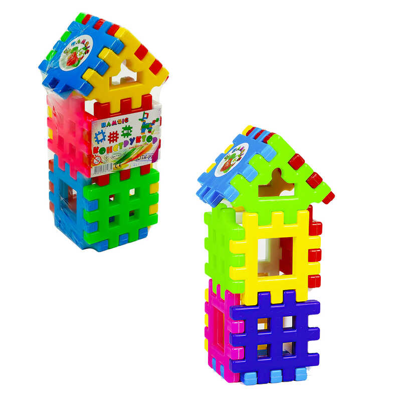 гр Конструктор-пазли 114/12 (4) 13 дет, "BAMSIC"