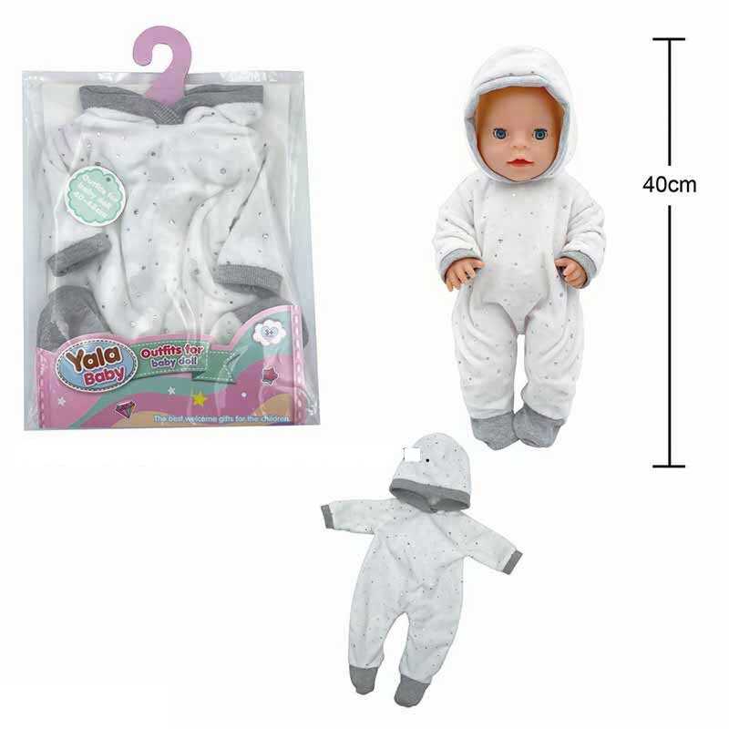 Одяг для пупса YLC 340 Q (120) на пупса висотою: 40-45 см, в пакеті