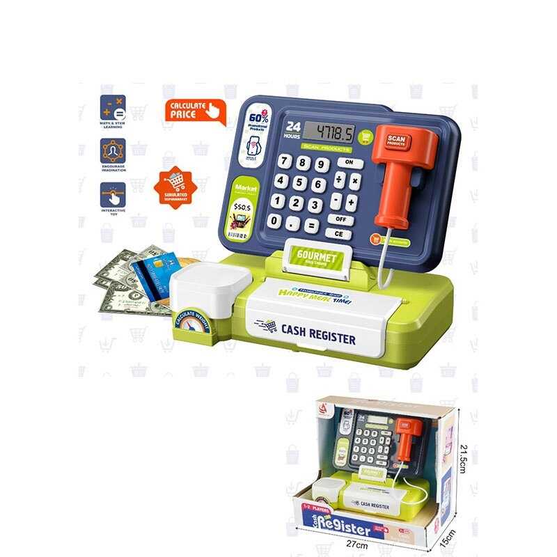 Касовий апарат CF 8251 (48/2) звук, підсвічування, калькулятор, сканер, в коробці