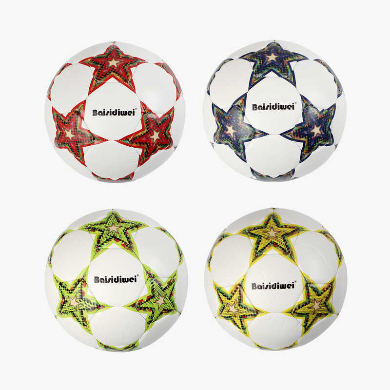 М'яч футбольний C 70265 (60) 4 кольори, розмір №5, матеріал TPE, 330-350 грамів, гумовий балон, ВИДАЄТЬСЯ ТІЛЬКИ МІКС ВИДІВ