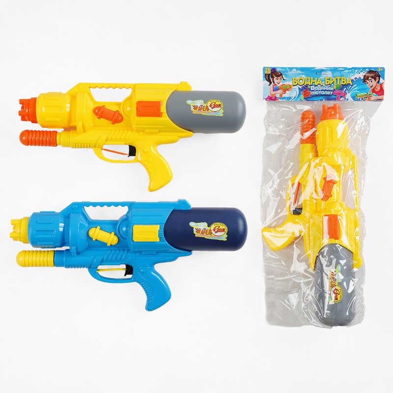 Водний пістолет TK 2503-74 (36/2) "TK Group", 2 кольори, помповий механізм, в пакеті