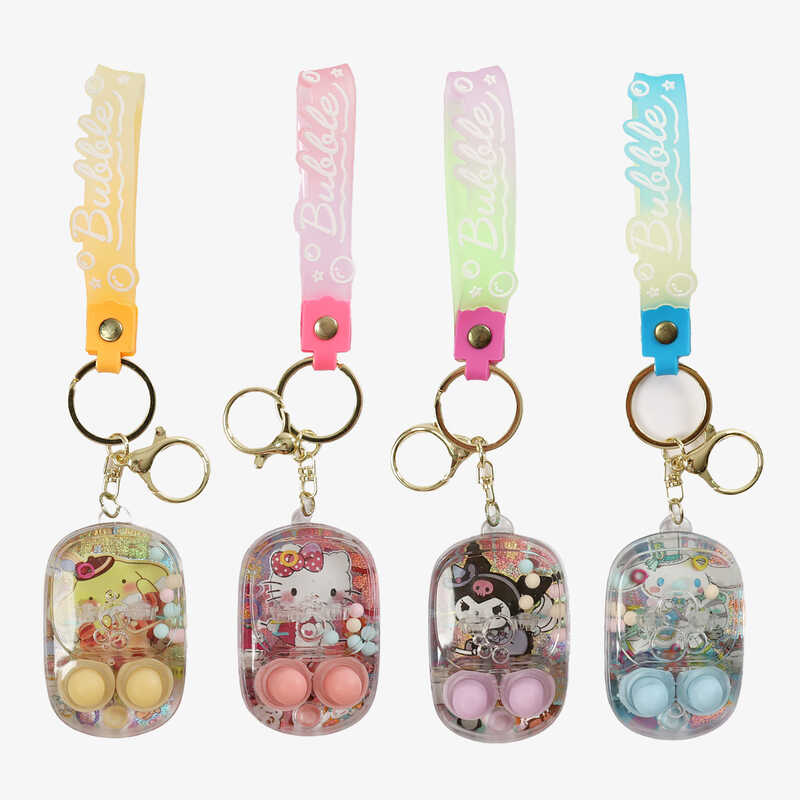 Брелок C 73127 (24) ЦІНА ЗА 12 ШТУК В УПАКОВЦІ водна гра, герой, кульки в середині, металеве кільце, карабін, гумовий ланцюжок, в пакеті