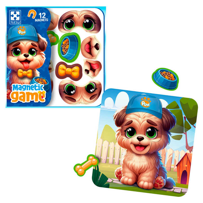 гр Магнітна гра "Емоції Песика" VT3220-04 (20) "Vladi Toys"