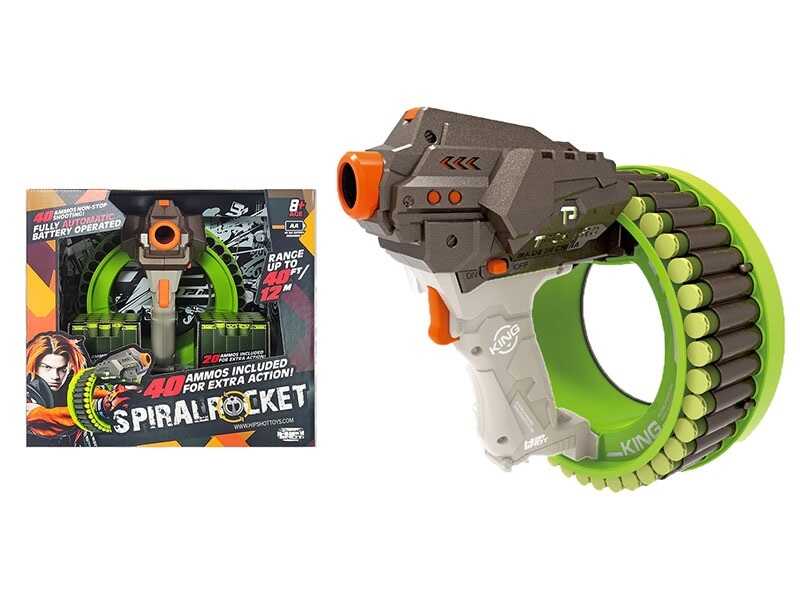 Пістолет FJ 9014 (12/2) автоматичний принцип роботи, стріляє м’якими патронами, в коробці